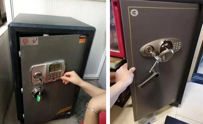 保险箱开锁